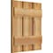 Ekena Millwork Spaced Board-n-Batten Shutters, Rough Sawn Western Red Cedar, 17 1/8W x 20H, PR RBS06S17X020RWR - alternate 4